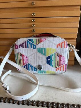 Kurt Geiger London Rainbow Logo Crossbody Camera Bag